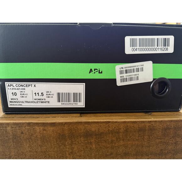 APL Concept X Shoes Mens Size 11 Basketball Launch Performance Lightweight Train - Picture 14 of 16